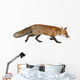 Red Fox Right Side Wall Decal