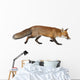 Red Fox Right Side Wall Decal