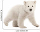 Trundling Polar Bear Cub Wall Decal