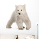 Walking Polar Bear Cub Wall Decal