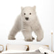 Walking Polar Bear Cub Wall Decal