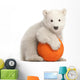 Polar Bear Cub on a Ball Wall Decal