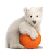 Polar Bear Cub on a Ball Wall Decal