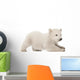 Polar Bear Cub Starting to Lay Down Wall Decal
