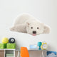 Polar Bear Cub with Tongue Out Wall Decal