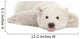 Polar Bear Cub with Tongue Out Wall Decal