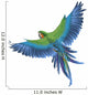 Parrot Illustration Wall Decal