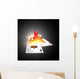 Burning Card Wall Decal