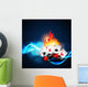 Casino Playing Card Wall Decal