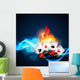 Casino Playing Card Wall Decal