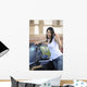 Japanese Woman with Her Wall Decal
