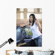 Japanese Woman with Her Wall Decal