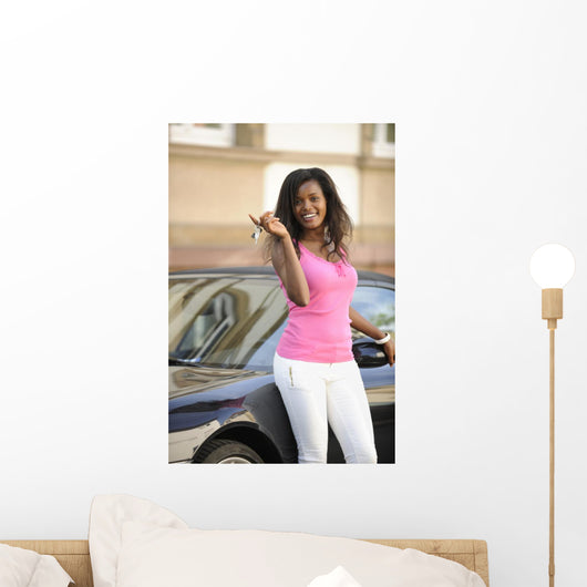 African American Woman Wall Decal
