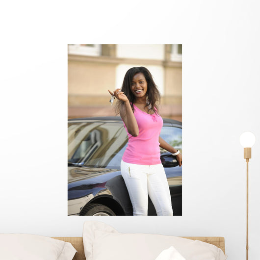 African American Woman Wall Decal