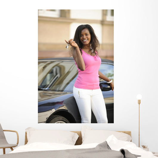 African American Woman Wall Decal