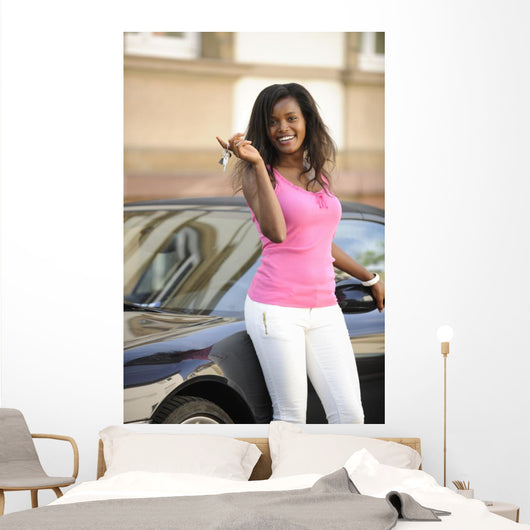 African American Woman Wall Decal