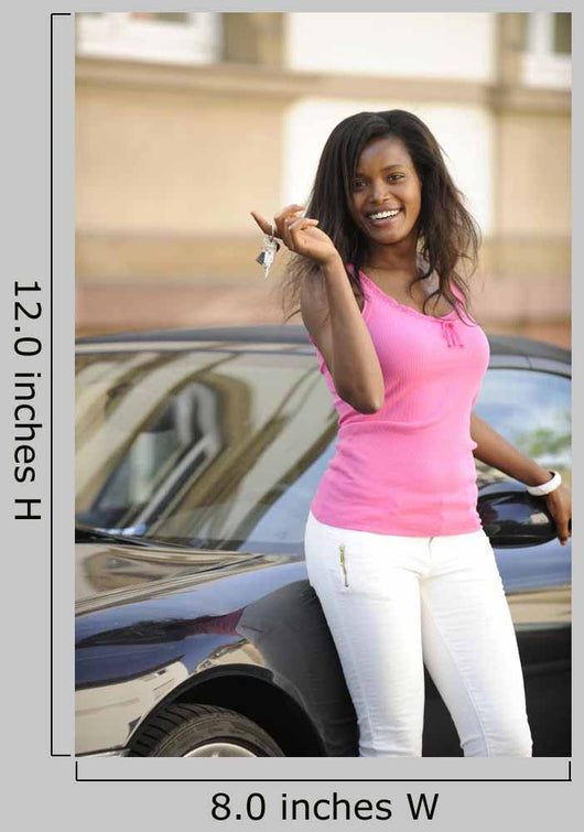 African American Woman Wall Decal