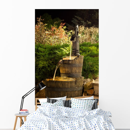 Small Fountain Wall Decal