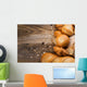 Assortment Baked Bread Wood Wall Decal
