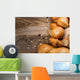 Assortment Baked Bread Wood Wall Decal