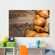 Assortment Baked Bread Wood Wall Decal