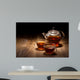 Tea Set Wooden Table Wall Decal