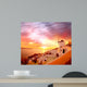 Santorini with Old Windmill Wall Decal