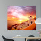 Santorini with Old Windmill Wall Decal