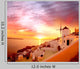 Santorini with Old Windmill Wall Decal