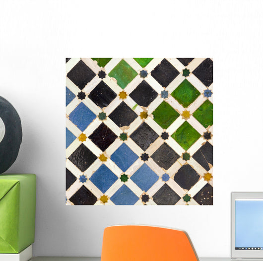 Typical Andalusian Mosaic Spain Wall Decal