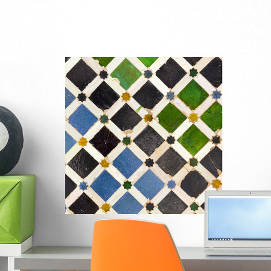 Typical Andalusian Mosaic Spain Wall Decal