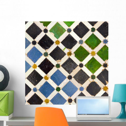 Typical Andalusian Mosaic Spain Wall Decal