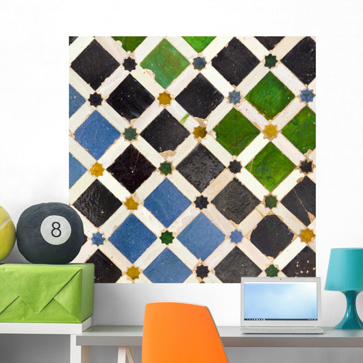 Typical Andalusian Mosaic Spain Wall Decal