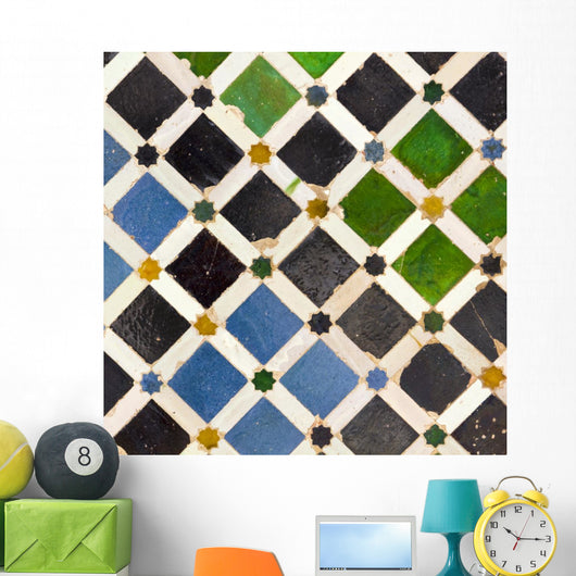 Typical Andalusian Mosaic Spain Wall Decal