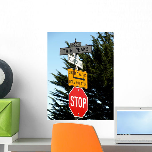 Twin Peaks Wall Decal
