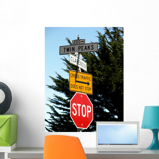 Twin Peaks Wall Decal