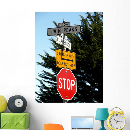 Twin Peaks Wall Decal