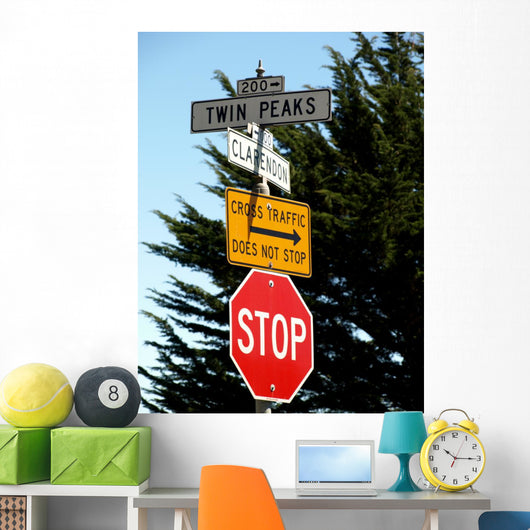 Twin Peaks Wall Decal
