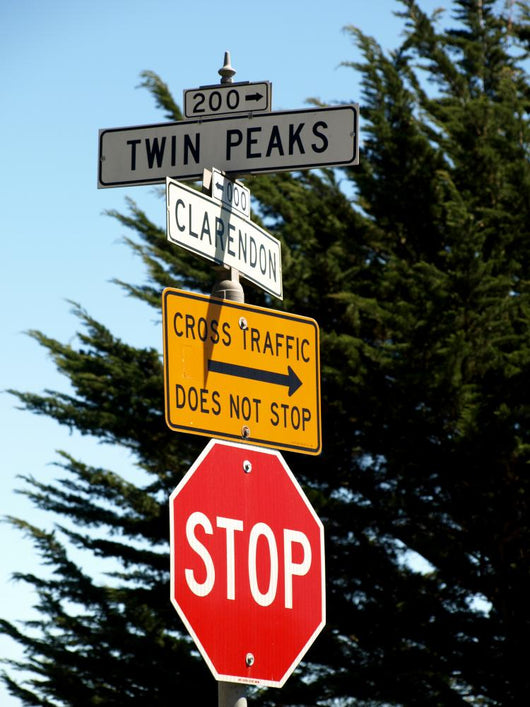 Twin Peaks Wall Decal