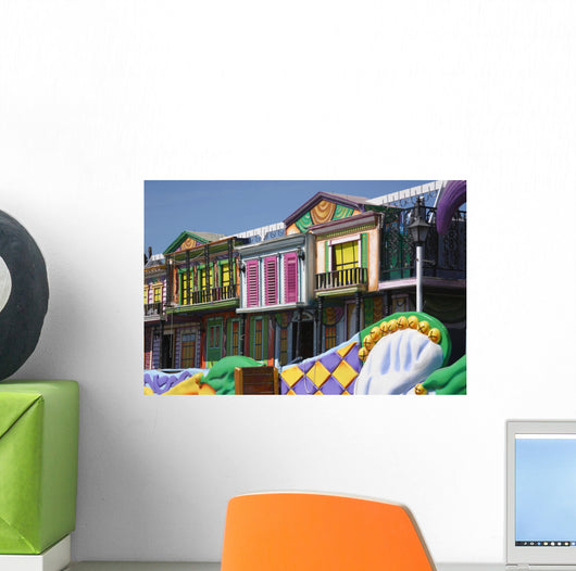 Mardi Gras Float Details Wall Decal