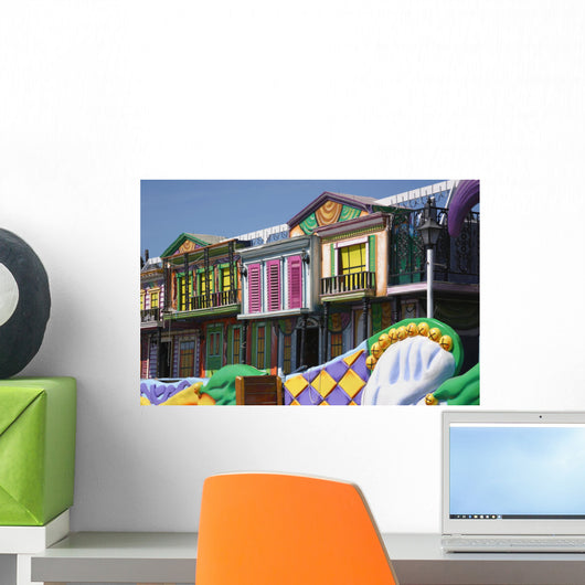 Mardi Gras Float Details Wall Decal