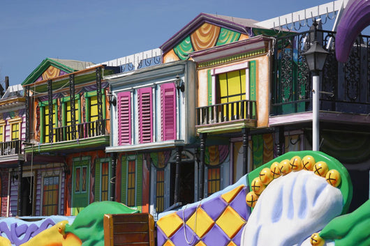 Mardi Gras Float Details Wall Decal