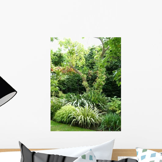 Trees and Bushes Wall Decal