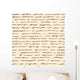 Hand Written Text Vector Wall Decal