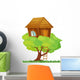 Tree House Wall Illustration Decal