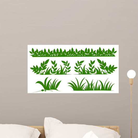 Grass Vectors Wall Decal