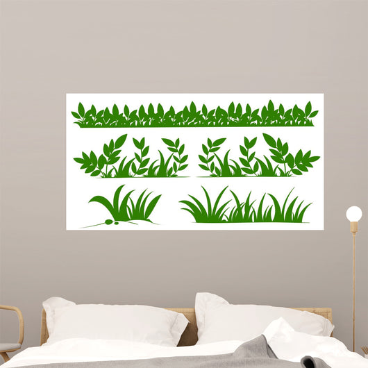 Grass Vectors Wall Decal