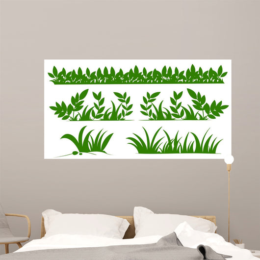 Grass Vectors Wall Decal