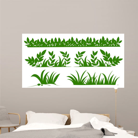 Grass Vectors Wall Decal