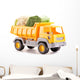 Plastic Dump Track Toy Wall Decal